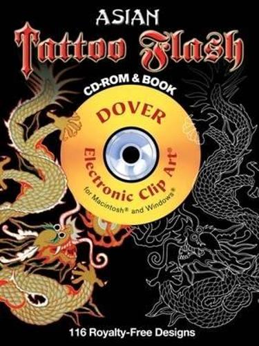 Asian Tattoo Flash - Dover Electronic Clip Art