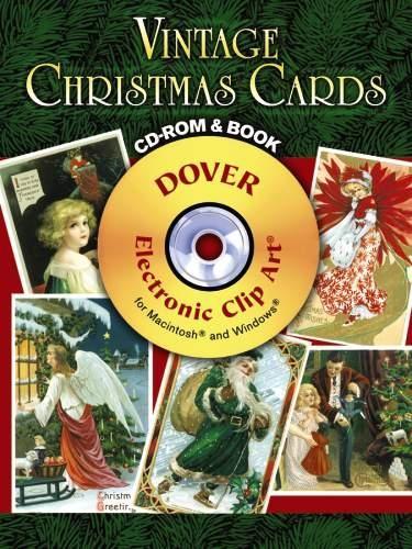 Vintage Christmas Cards - Dover Electronic Clip Art