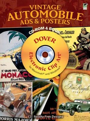 Vintage Automobile Ads & Posters - Dover Electronic Clip Art