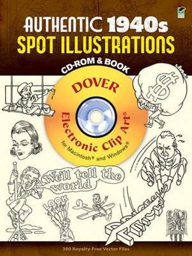 Authentic 1940s Spot Illustrations - Dover Electronic Clip Art
