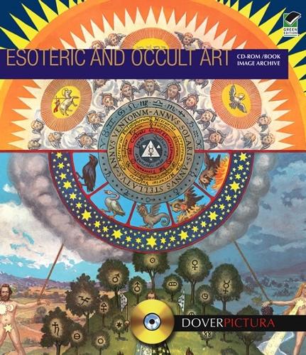 Esoteric and Occult Art - Dover Pictura Electronic Clip Art (Paperback)