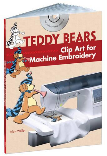 Teddy Bears: Clip Art for Machine Embroidery