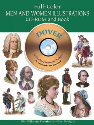 Full-Color Men and Women Illustrations CD-ROM and Book (Paperback)