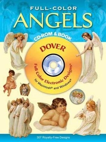 Full-Color Angels - Dover Electronic Clip Art