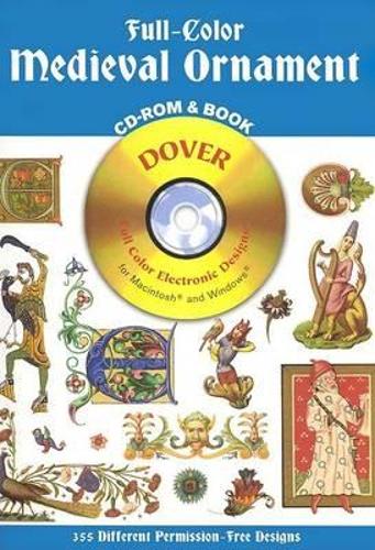 Full Colour Medieval Ornaments - Dover Electronic Clip Art
