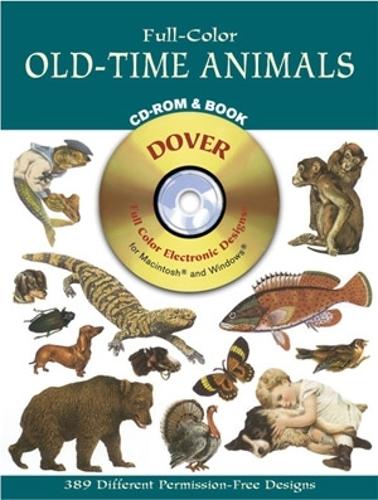 Full-Color Old-Time Animals CD-Rom (CD-ROM)