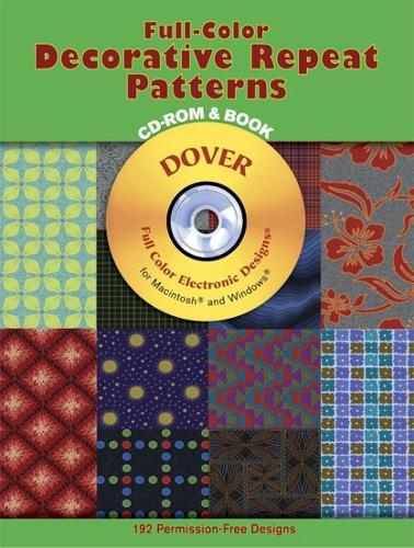 Full-Color Decorative Repeat Patter (CD-ROM)