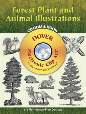 Forest Plant and Animal Illustrations - Dover Electronic Clip Art