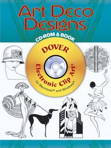 Art Deco Designs - Dover Electronic Clip Art (CD-ROM)