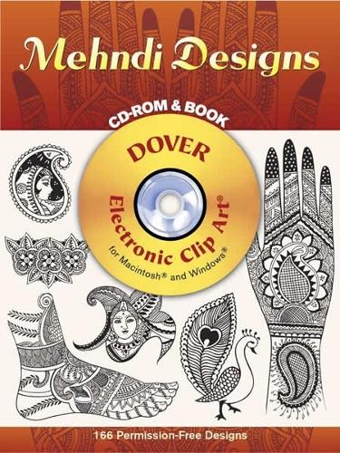 Mehndi Designs - Dover Electronic Clip Art