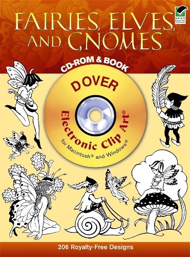 Fairies, Elves and Gnomes - Dover Electronic Clip Art
