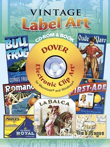 Vintage Label Art - Dover Electronic Clip Art