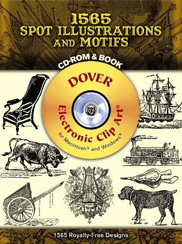 1500 Spot Illustrations and Motifs - Dover Electronic Clip Art