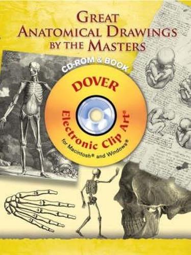 Great Anatomical Drawings by the Masters - Dover Electronic Clip Art