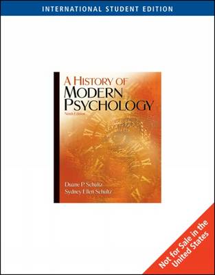 A History of Modern Psychology (Paperback)