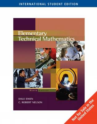 Elementary Technical Mathematics (Paperback)