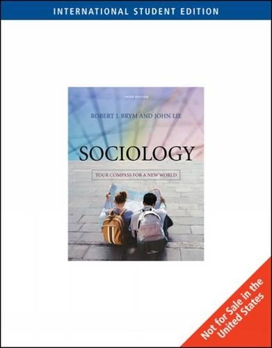 Sociology: Your Compass for a New World (Paperback)