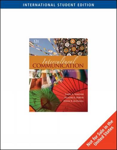 Intercultural Communication: A Reader (Paperback)