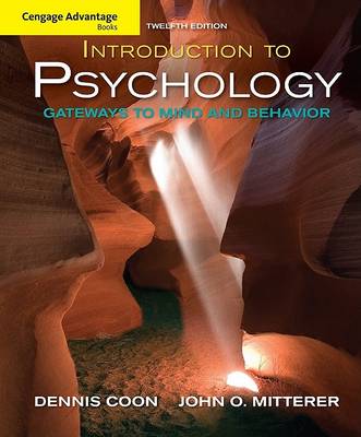 Introduction to Psychology: Gateways to Mind and Behavior - Cengage Advantage Books (Paperback)