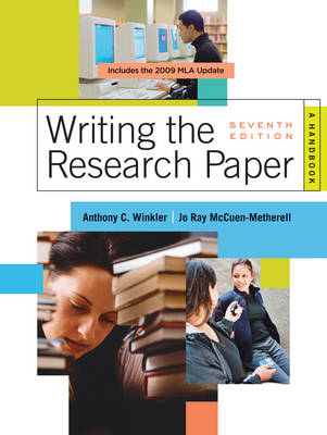 Writing the Research Paper 2009: A Handbook 2009 (Paperback)