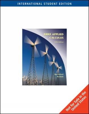 Applied Calculus, Brief International Edition (Paperback)