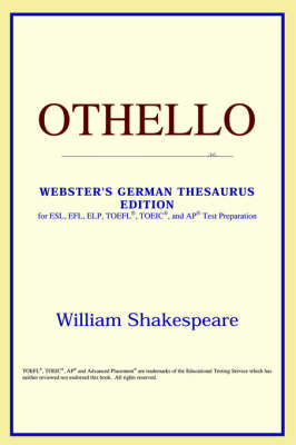Othello (Webster's German Thesaurus Edition) (Paperback)