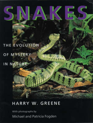 Snakes: The Evolution of Mystery in Nature (Paperback)