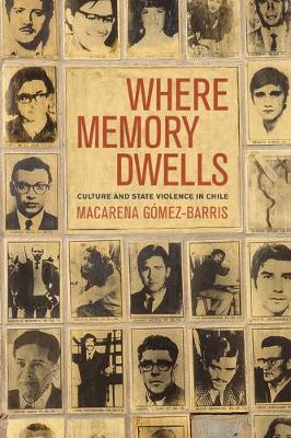 Where Memory Dwells: Culture and State Violence in Chile (Paperback)