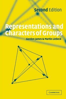 Representations and Characters of Groups (Paperback)
