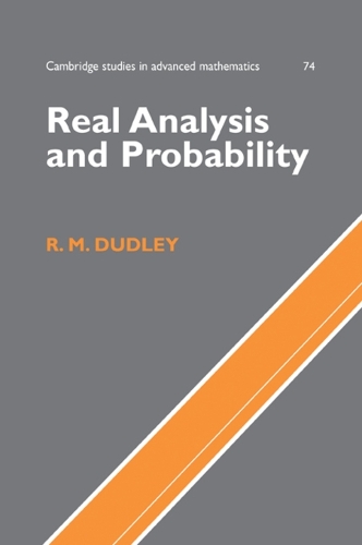 Cambridge University Press Real Analysis And Probability