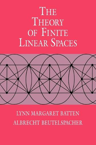 Cover The Theory of Finite Linear Spaces: Combinatorics of Points and Lines