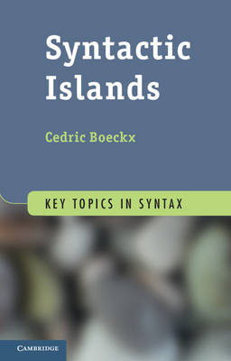Key Topics in Syntax: Syntactic Islands (Paperback)