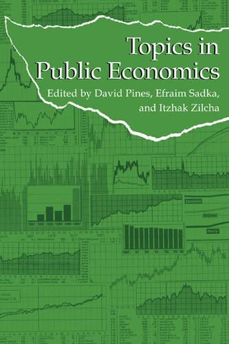 Topics in Public Economics: Theoretical and Applied Analysis (Paperback)