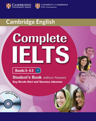Complete IELTS Bands 5-6.5 Student's Book without Answers with CD-ROM - Complete (Multiple items, part(s) enclosed)