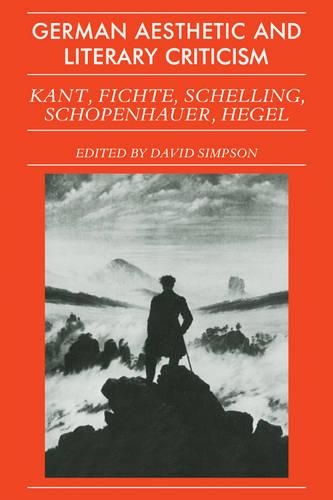 German Aesthetic Literary Criticism (Paperback)