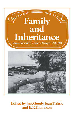 Family and Inheritance: Rural Society in Western Europe, 1200-1800 - Past and Present Publications (Paperback)