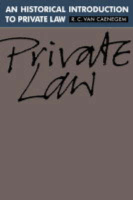 An Historical Introduction to Private Law (Hardback)
