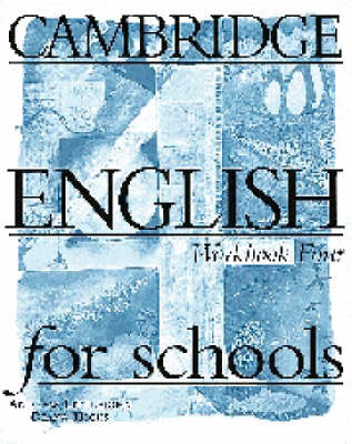 Cambridge English for Schools 4 Workbook (Paperback)