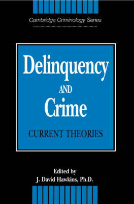 Cambridge Studies in Criminology: Delinquency and Crime: Current Theories (Paperback)