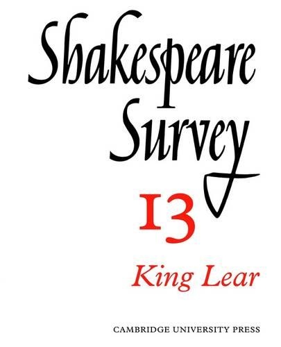 Shakespeare Survey - Shakespeare Survey Volume 13 (Paperback)