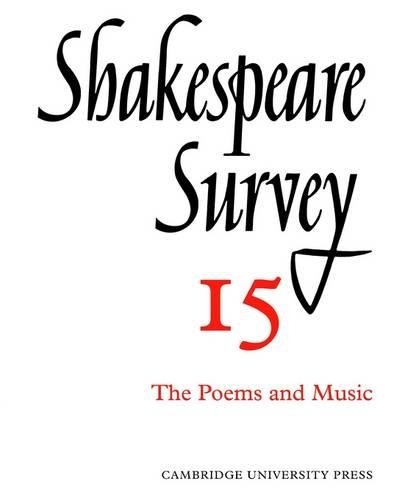 Shakespeare Survey: Shakespeare Survey Shakespeare and His Stage v.1 - Shakespeare Survey 17 (Paperback)