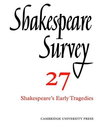Shakespeare Survey - Shakespeare Survey Paperback Set 22 (Paperback)