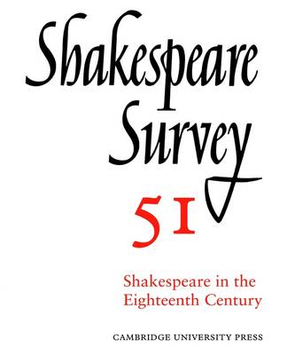 Shakespeare Survey - Shakespeare Survey 41 (Paperback)