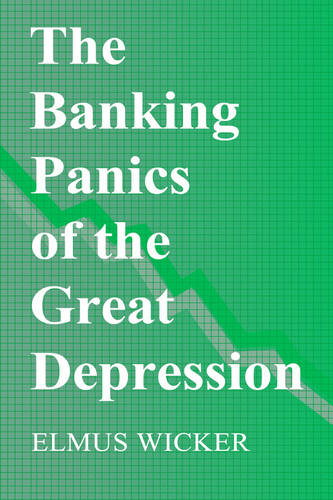 The Banking Panics of the Great Depression - Studies in Macroeconomic History (Hardback)