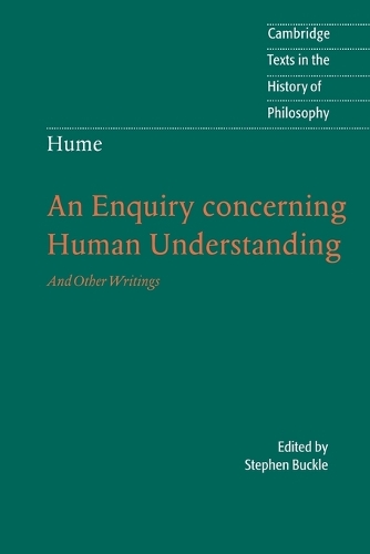 Cambridge University Press Hume, An Enquiry Concerning Human Understanding
