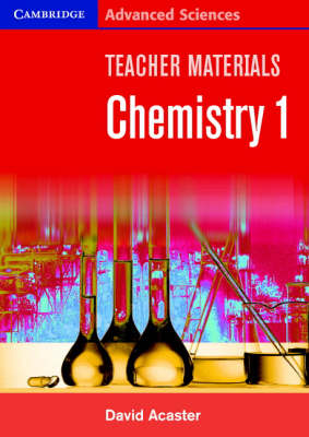 Teacher Materials Chemistry 1 CD-ROM - Cambridge Advanced Sciences (CD-ROM)