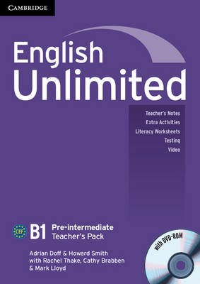 English Unlimited Pre-intermediate Teacher's Pack (Teacher's Book with DVD-ROM)