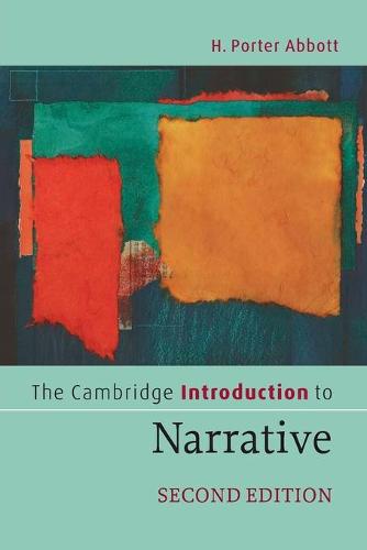 Cover Cambridge Introductions to Literature: The Cambridge Introduction to Narrative