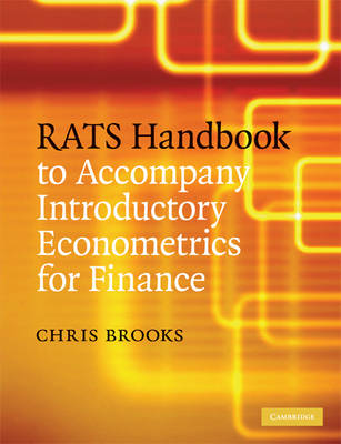 RATS Handbook to Accompany Introductory Econometrics for Finance (Paperback)