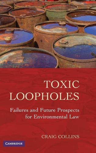 Toxic Loopholes: Failures and Future Prospects for Environmental Law (Hardback)